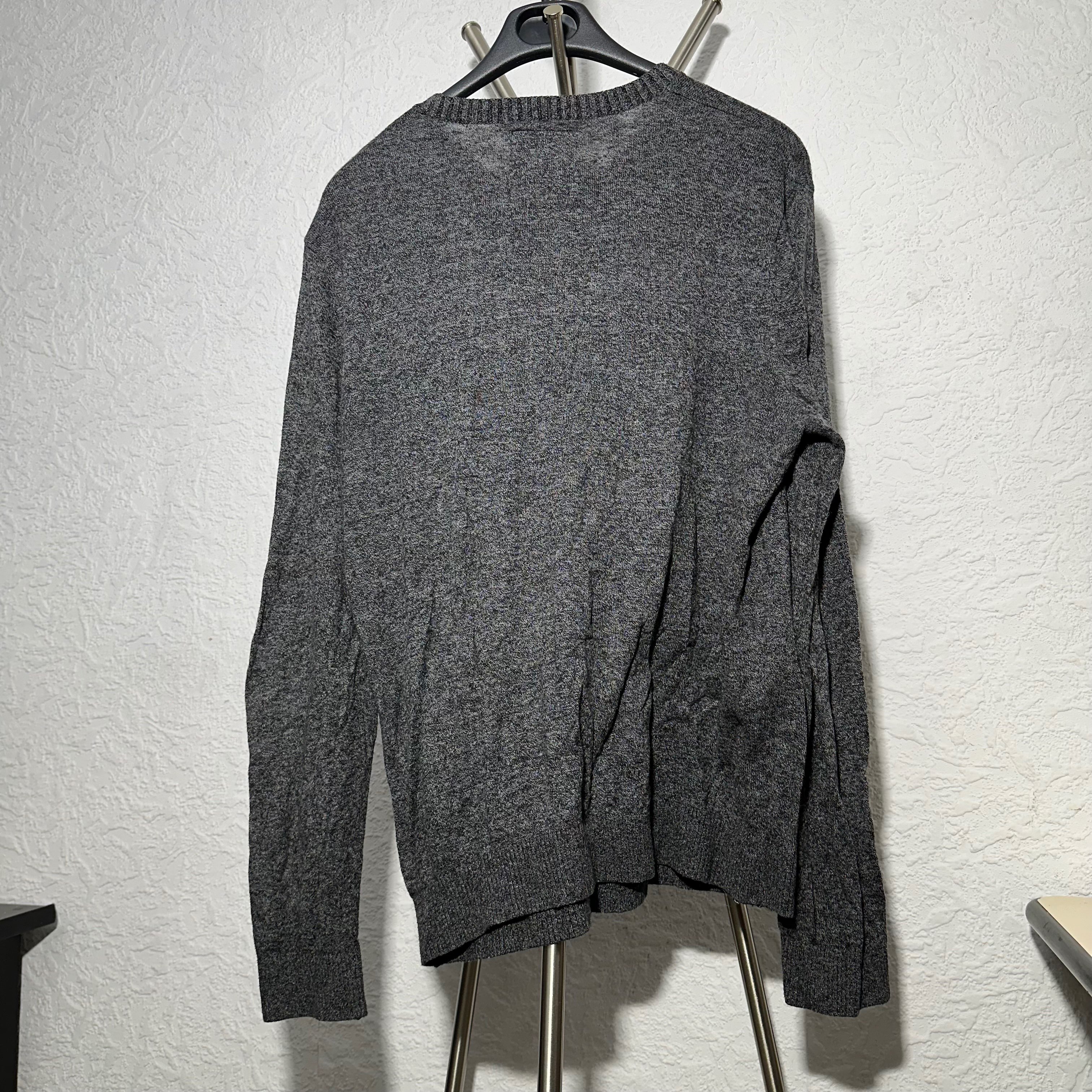 Pull col rond - Homme - Hollister - Gris foncé - Taille XL - Bon état - Photo 2